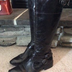 Born  Crown Distressed Leather Boots